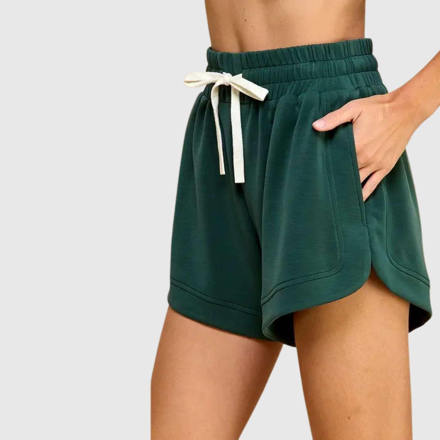 Lounge Shorts in Pine