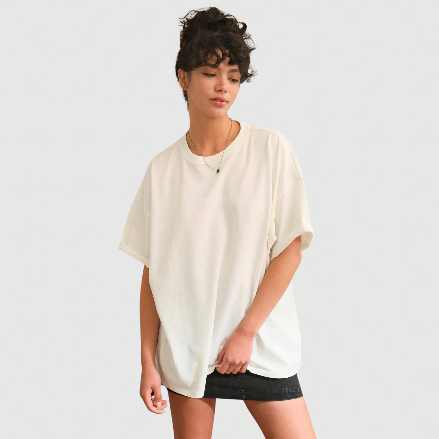 Oversized Off White nooma Tee