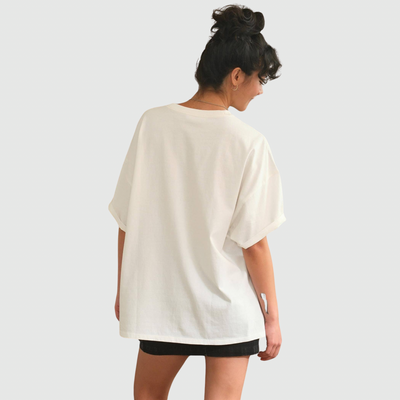 Oversized Off White nooma Tee