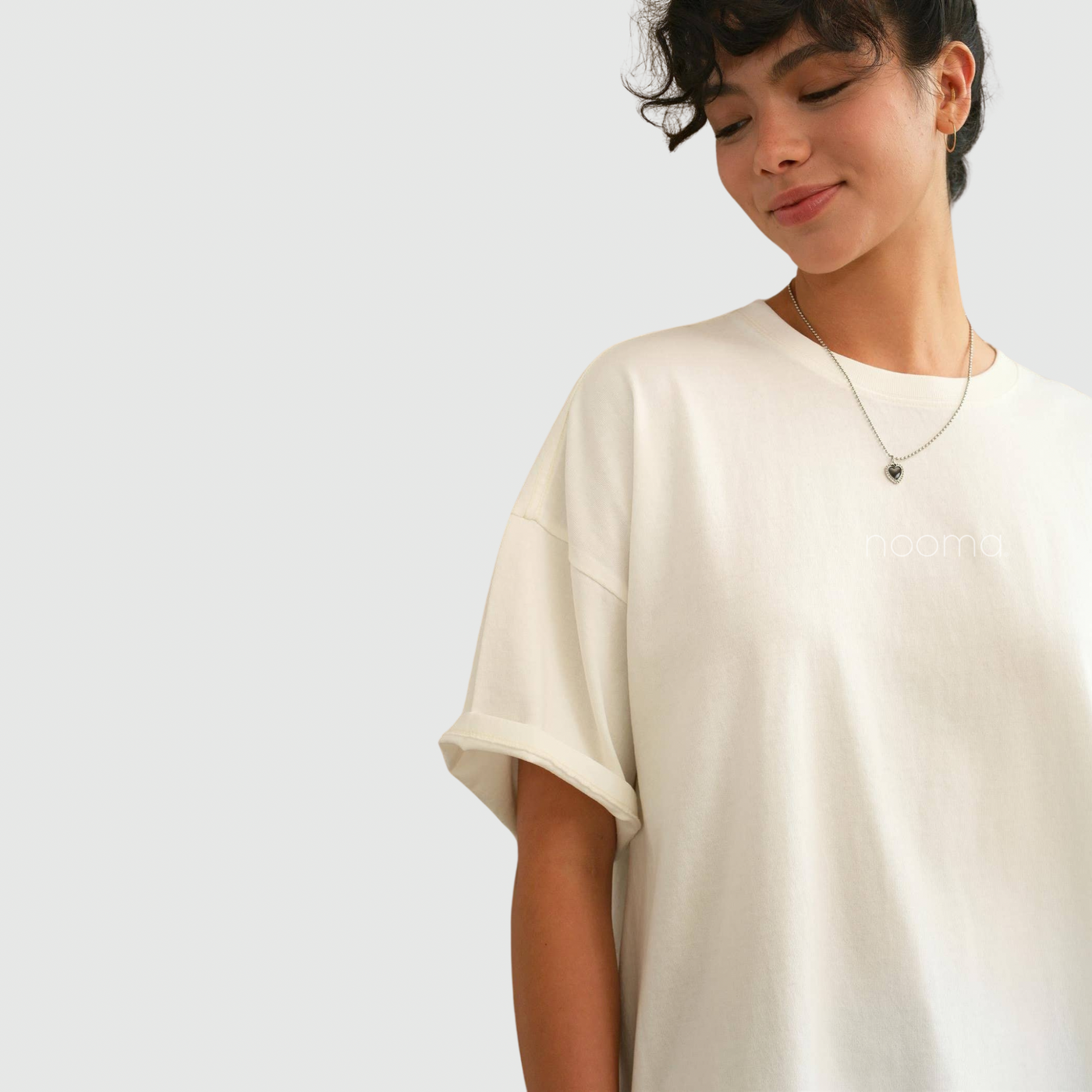 Oversized Off White nooma Tee