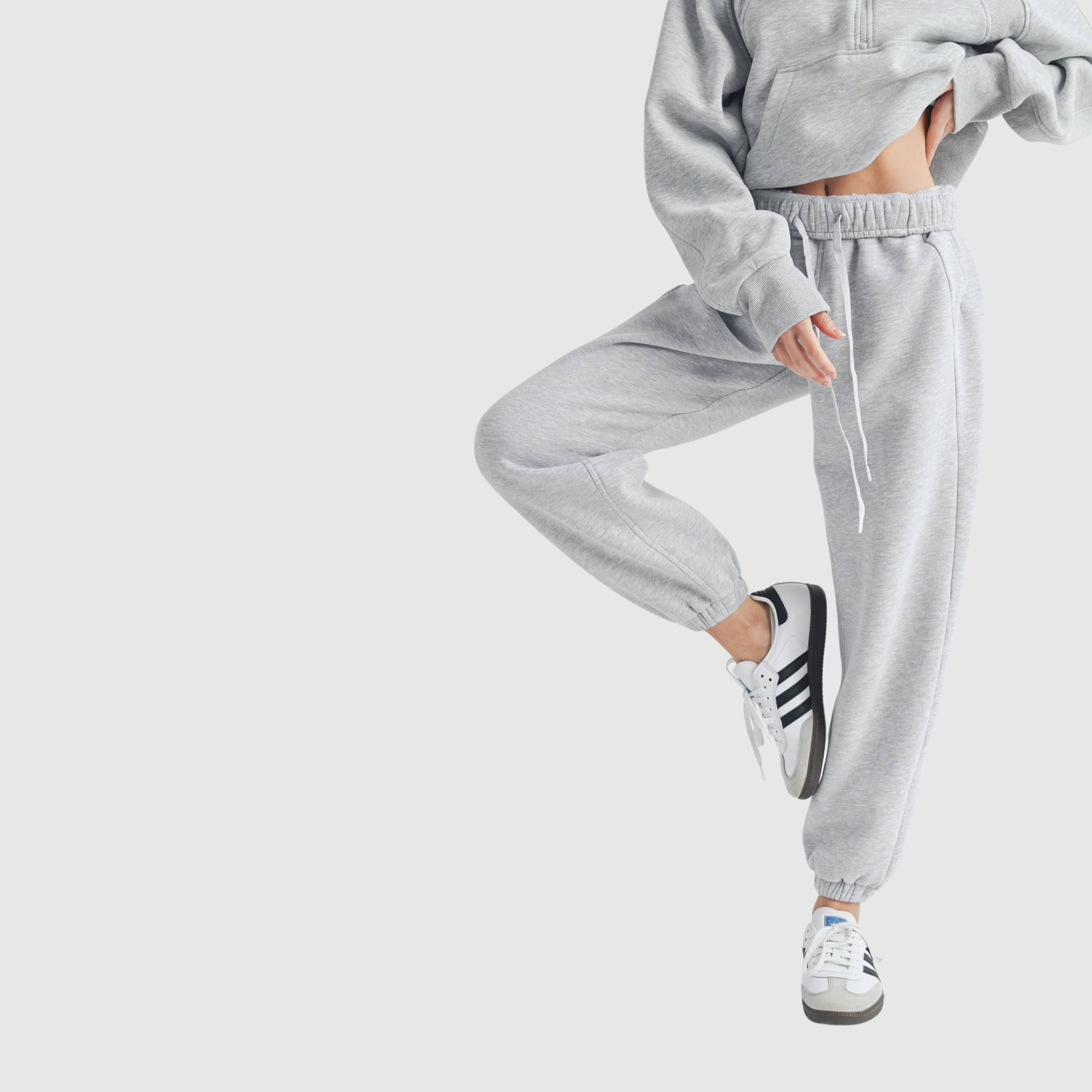 Rani Jogger in Heather Gray
