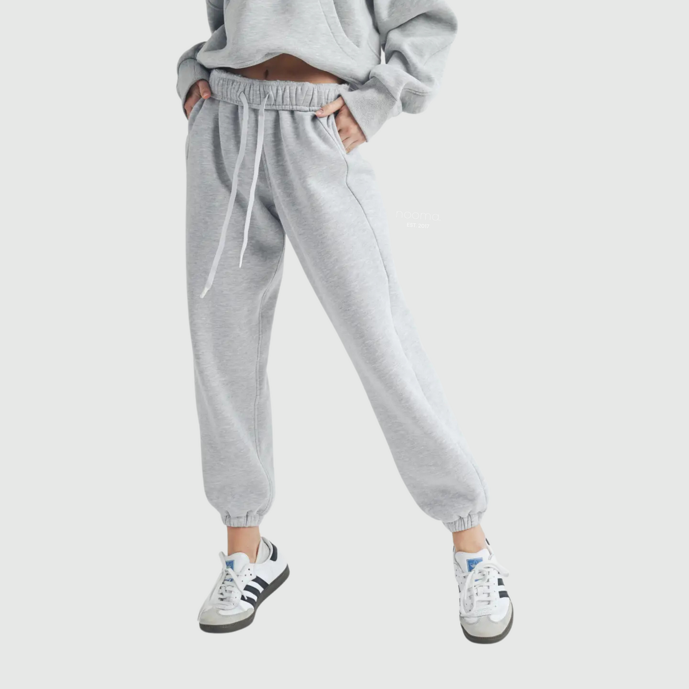 Rani Jogger in Heather Gray