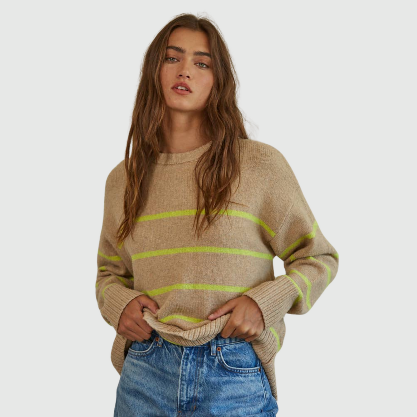 HARTFORD STRIPED PULLOVER