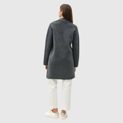 Ultra Soft Coat in Charcoal