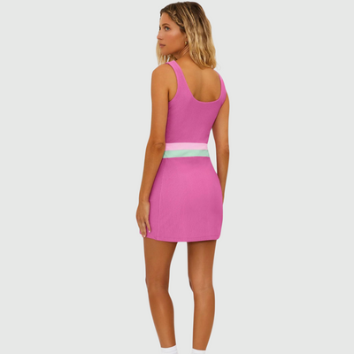 Remi Dress Blossom Colorblock