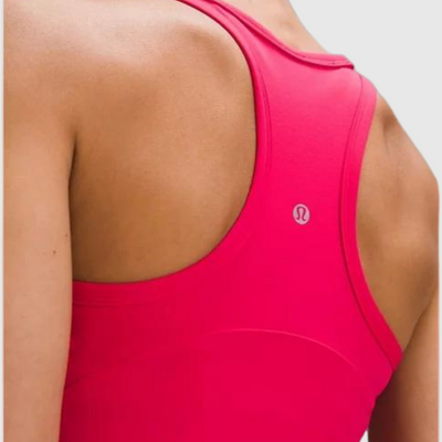 lululemon Align™ Waist-Length Racerback Tank Top in Cherry Mist