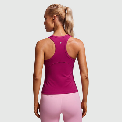 Butterluxe Racerback Tank Top in Magenta Purple