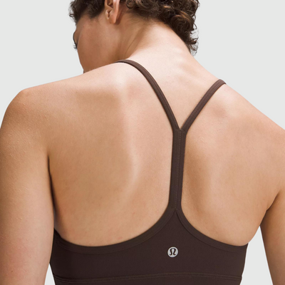 Lululemon Flow Y Bra in Espresso