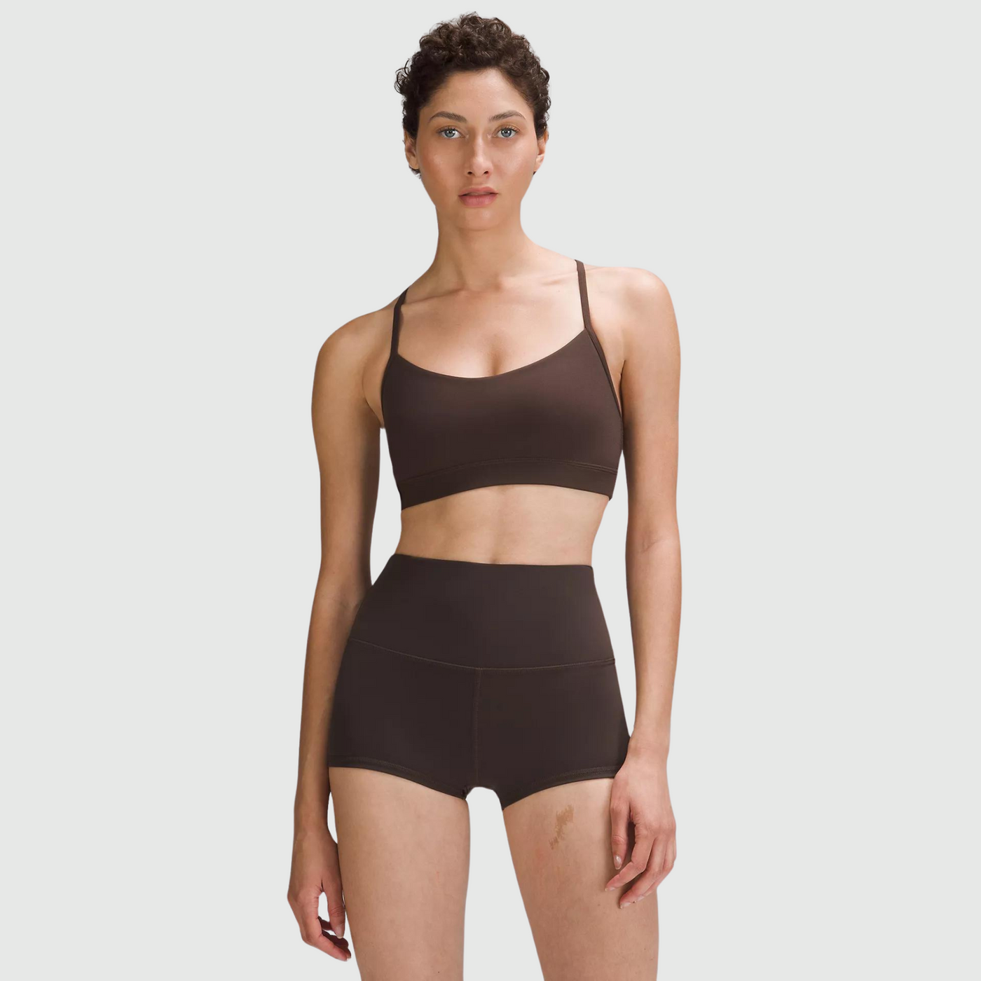 Lululemon Flow Y Bra in Espresso