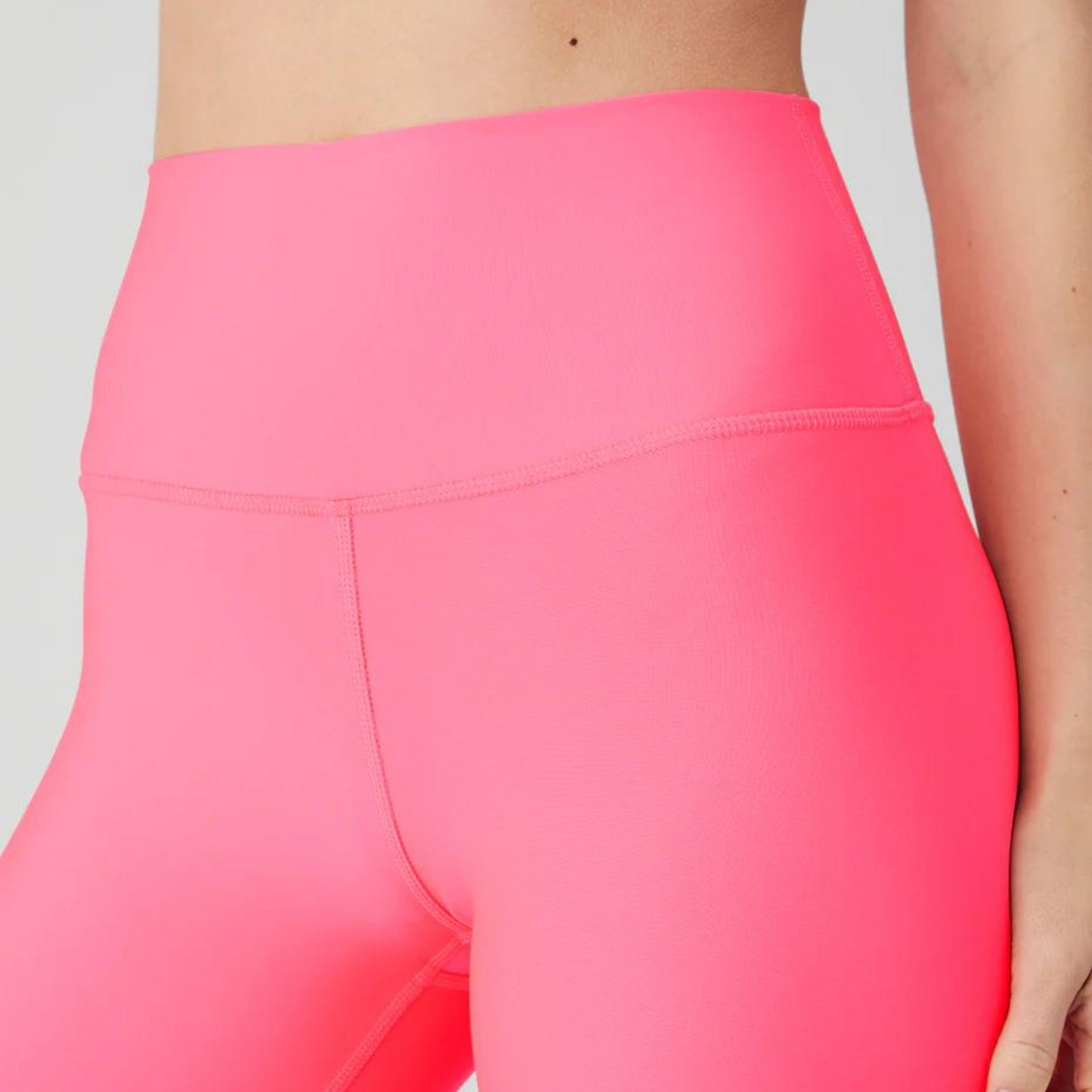 alo AirLift Legging in Fluorescent Pink Coral